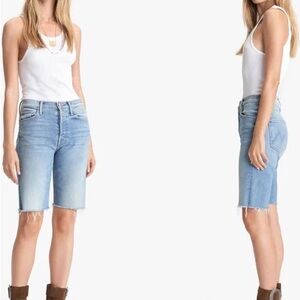 Mother Bermuda Shorts Size 26 The Tom cat